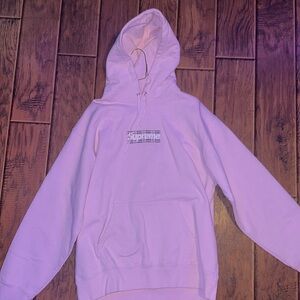 Supreme Burberry Box Logo Hooded
Sweatshirt Light Pink
Size: US L
